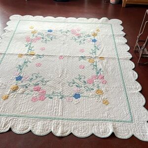 Vintage Hand stitched quilt